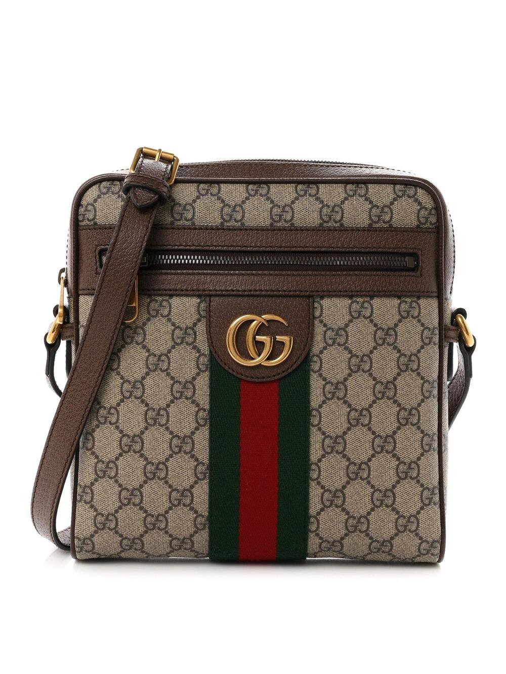 Gucci Gg Supreme Web Small Ophidia #322030G10B